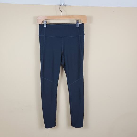 Outdoor Voices Blue Leggings Women's Size M - Picture 1 of 9